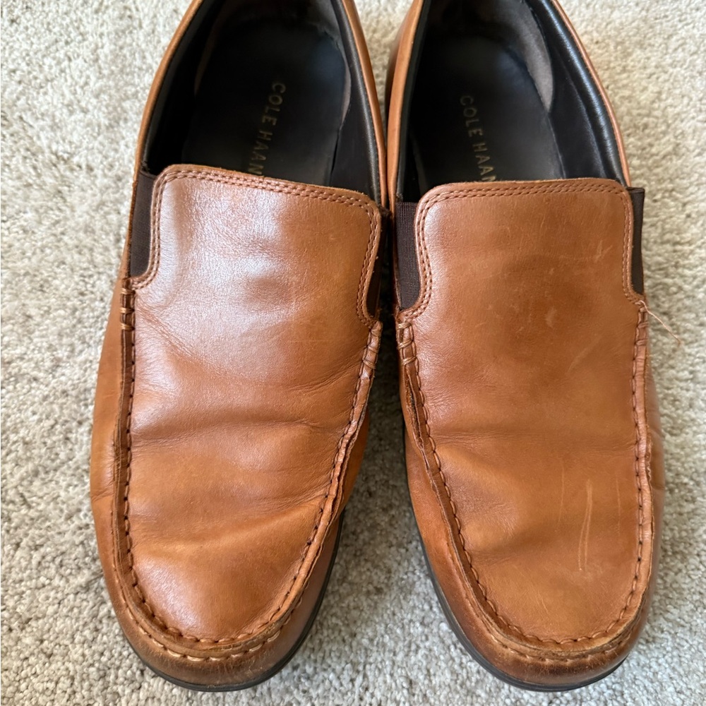 Cole Haan Men's Brown Driving Loafers